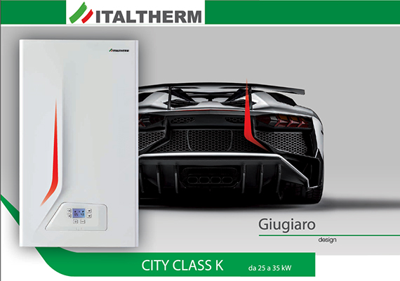 Italtherm caldaie a Condensazione di ultima generazione, non solo belle da vedere con il loro Design firmato da Giugiaro ma, un concentrato di innovazioni e ricerca per darvi calore e prestazioni mantenendo i consumi più bassi della sua categoria.